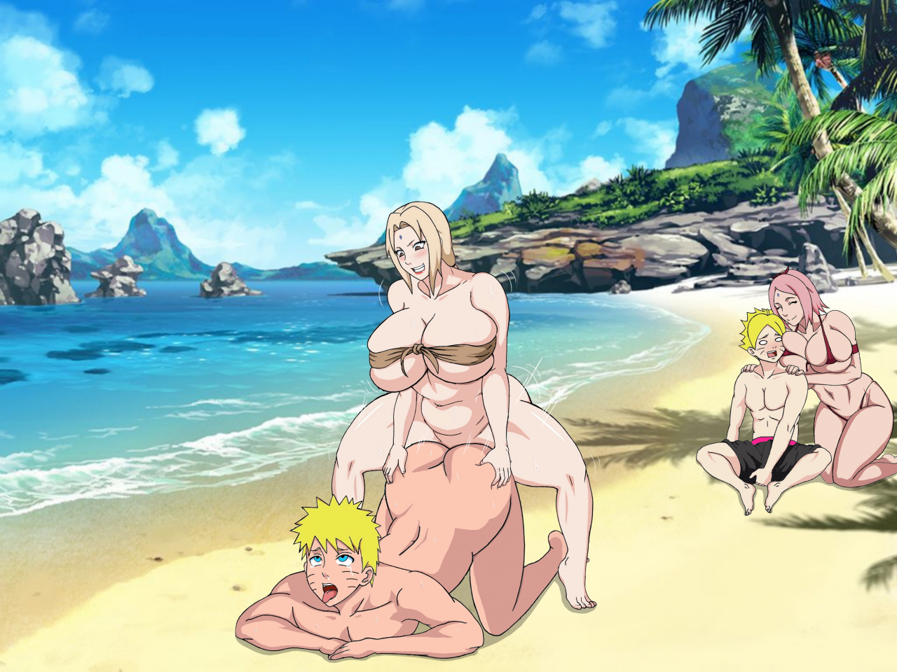 Naruto hentai futanari фото 105