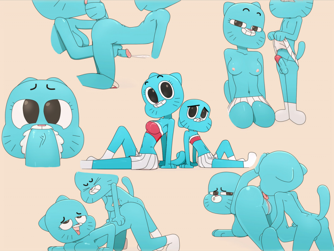Amazing world of gumball porn games