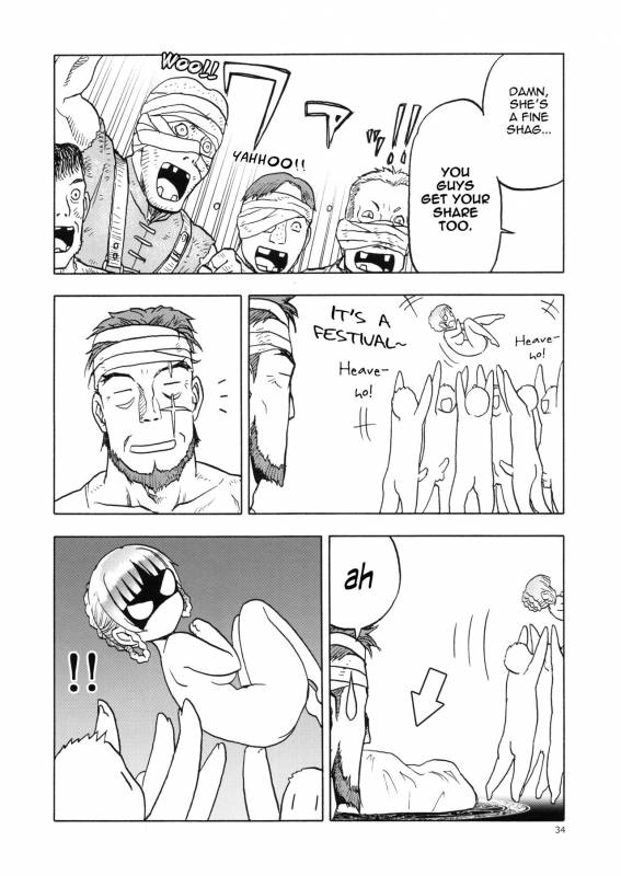 (C96) [Wakuwaku Doubutsuen (Tennouji Kitsune)] Hitozumamajo To Touzoku [English] {Mant}_32