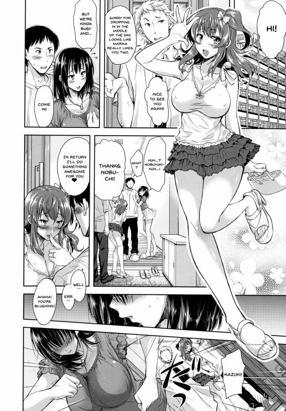 [Shirono Mahiro] Yokumakezuma no Sukebegao Ch. 1-3 [English] {Doujins.com}_15