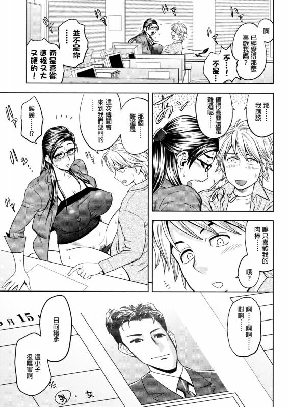 [Tatsunami Youtoku, Yamazaki Masato] Bijin Henshuu-chou no Himitsu [Chinese] [叔叔不行了漢化]_066