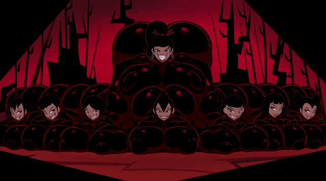 ber00ashi+daughters of aku+the high priestess (samurai jack)44598497e0df5a42cb0d86c3af4f148e