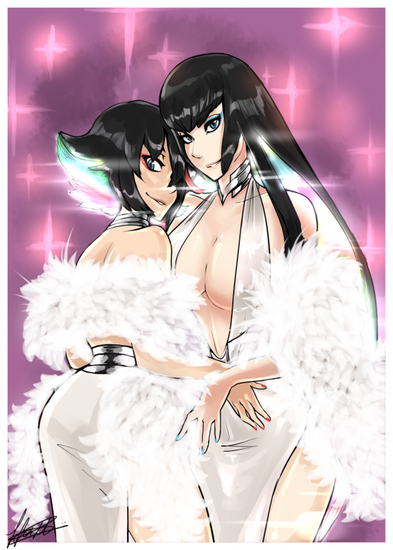 blossomppgkiryuuin ragyou+kiryuuin satsuki+matoi ryuuko4bacb734a0fc4aee122b024f456ed50a
