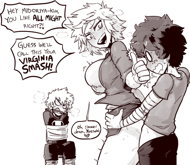 thetenkizuku midoriya+katsuki bakugou+mitsuki bakugou54dabd41c33adb1de8e36f1d94cd55db