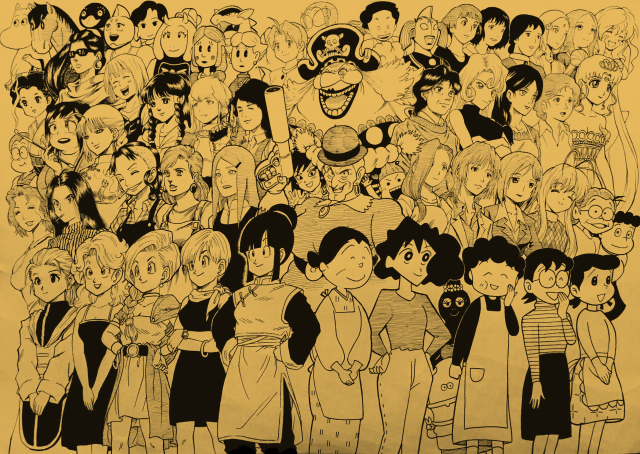 lee (dragon garou)bianca+bulma+carla yeager+charlotte linlin+chi-chi (dragon ball)+dola+eureka+furukawa sanae+gine+hana (ookami kodomo)+hanako (pokemon)+hinawa+ikari yui+isono fune
