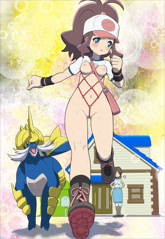 hilda (pokemon)+mother (pokemon bw)+samurott