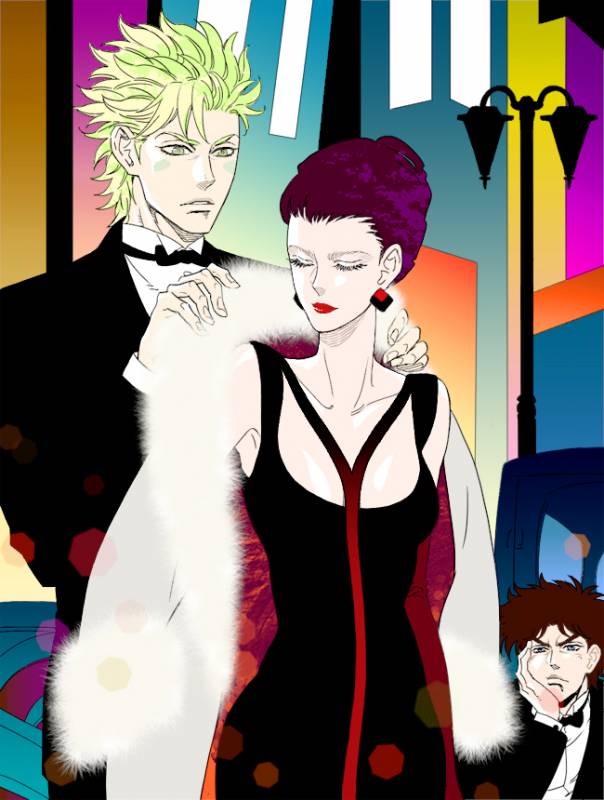 caesar anthonio zeppeli+joseph joestar (young)+lisa lisa