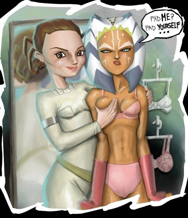 ahsoka tano+padme amidala+togruta