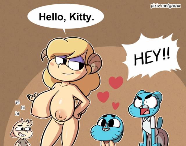 chi chi+chi chi's mom+gumball watterson+nicole watterson