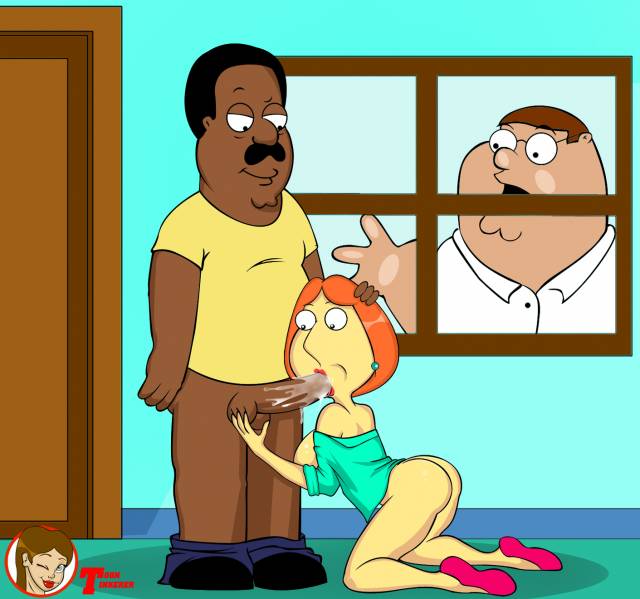 cleveland brown+lois griffin+peter griffin