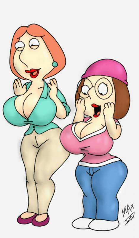 lois griffin+meg griffin