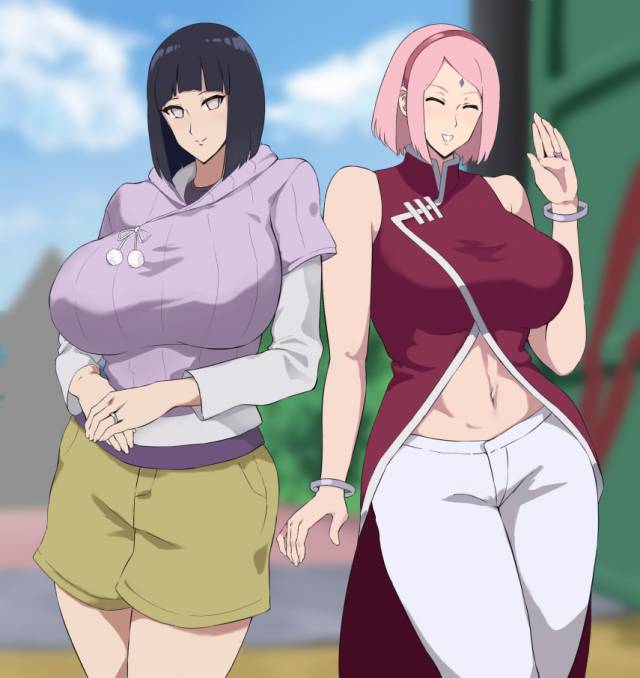 haruno sakura+hyuuga hinata