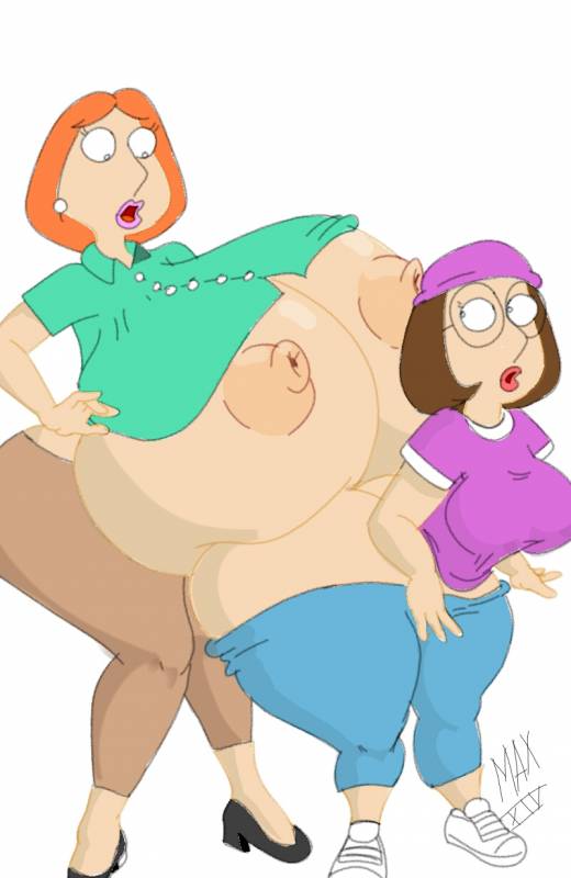 lois griffin+meg griffin