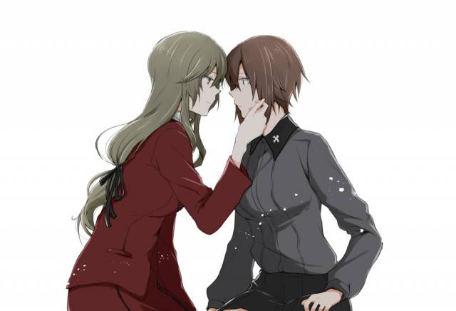 nishizumi maho+shimada chiyo