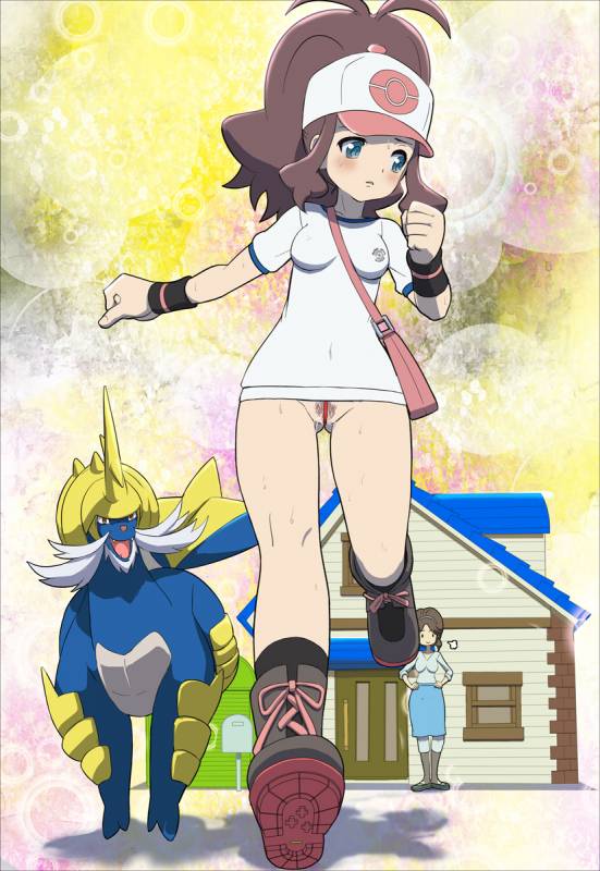 hilda (pokemon)+mother (pokemon bw)+samurott