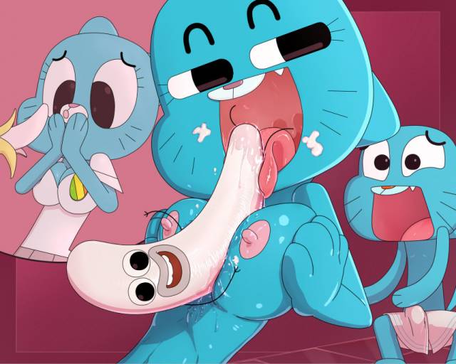 gumball watterson+nicole watterson