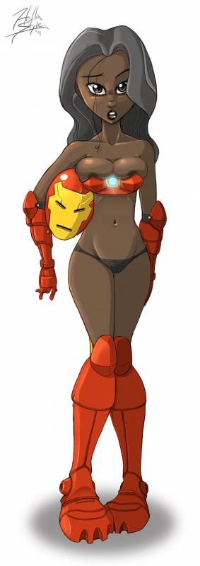 iron man+roberta rhodes