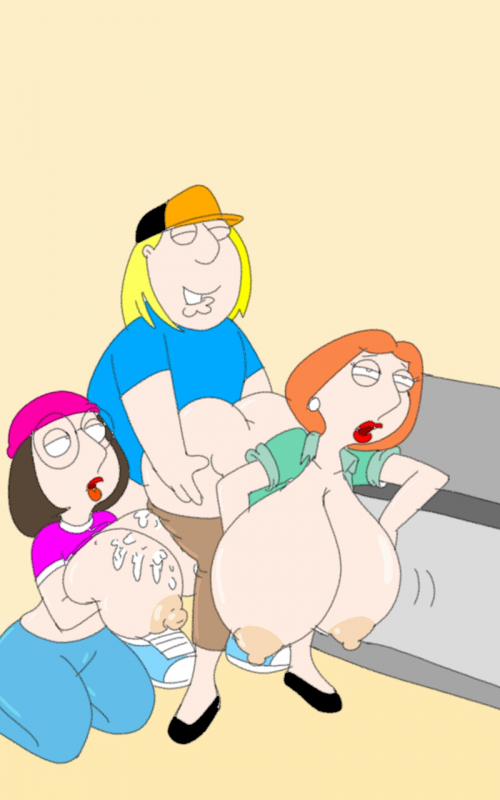 chris griffin+lois griffin+meg griffin