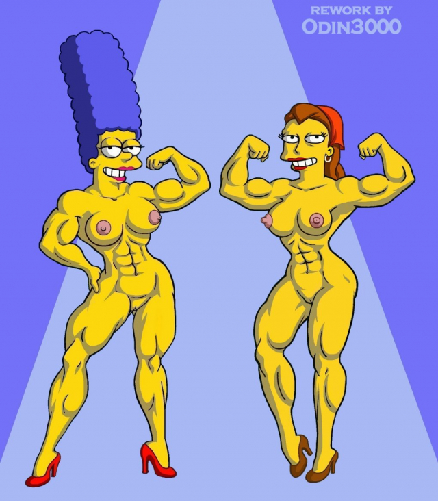 marge simpson+ruth powers