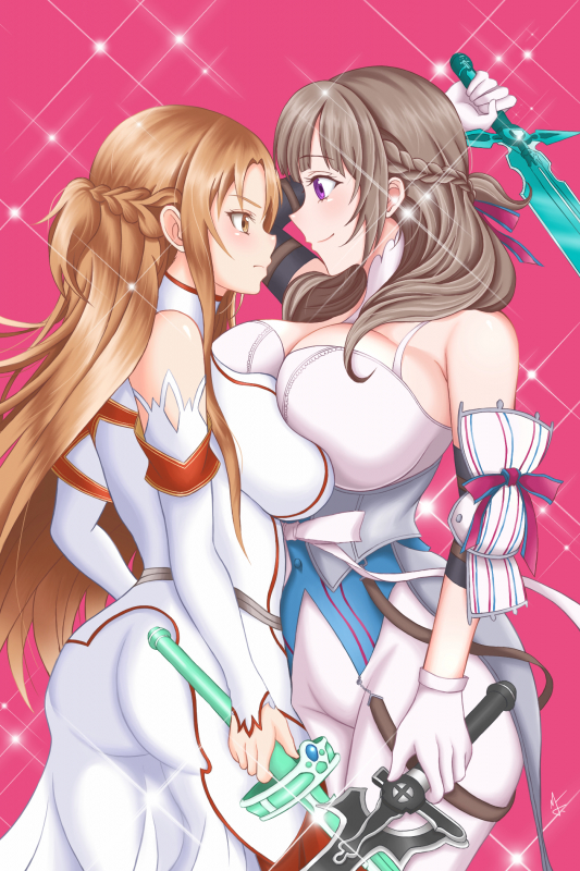 asuna (sao)+oosuki mamako